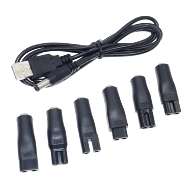 Chargeur adaptable pour rasoirs, tondeuses USB 5V