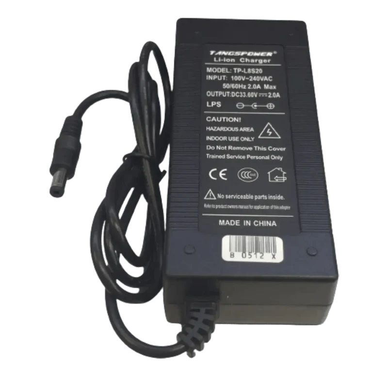 Chargeur de vélo électrique 33.6V 2A