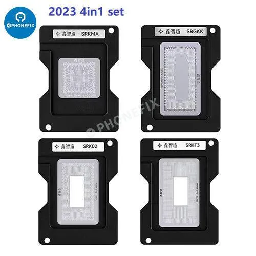 Kit de pochoir de reballage XinZhiZao CPU BGA pour réparation Macbook Air Pro