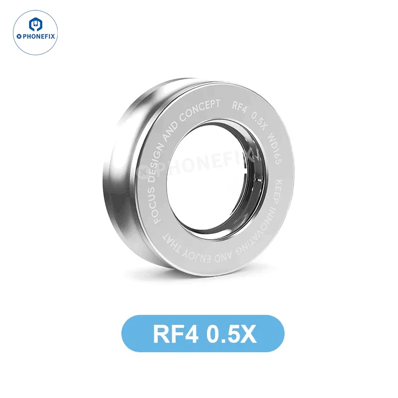 Objectif auxiliaire de microscope RF4 0.5X 0.7X 0.48X, lentille de Barlow