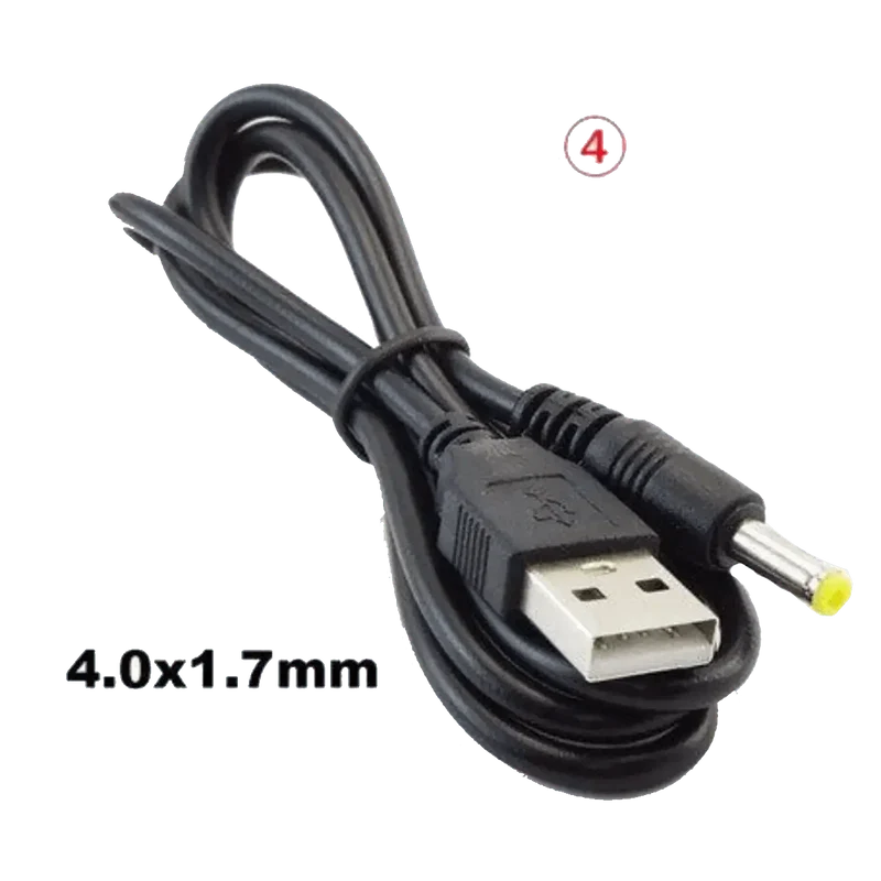 Câble d'alimentation DC USB vers Jack DC 4.0 x 1.7mm