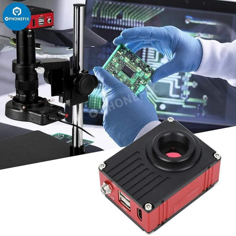Caméra numérique USB 2K HD pour microscope industriel à monture C