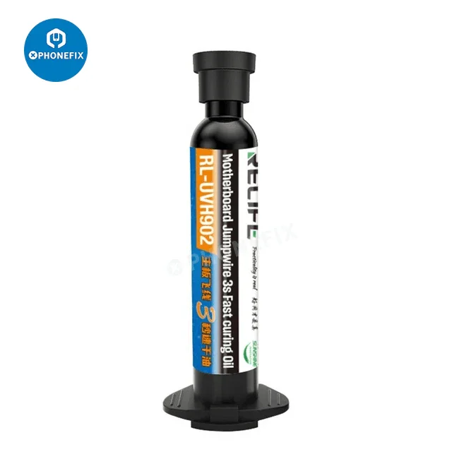 Huile de durcissement UV transparente RL-UVH902, pâte à souder à séchage rapide pour fil de connexion