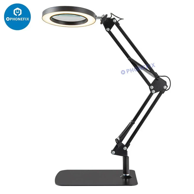 Lampe loupe éclairée à LED 30X