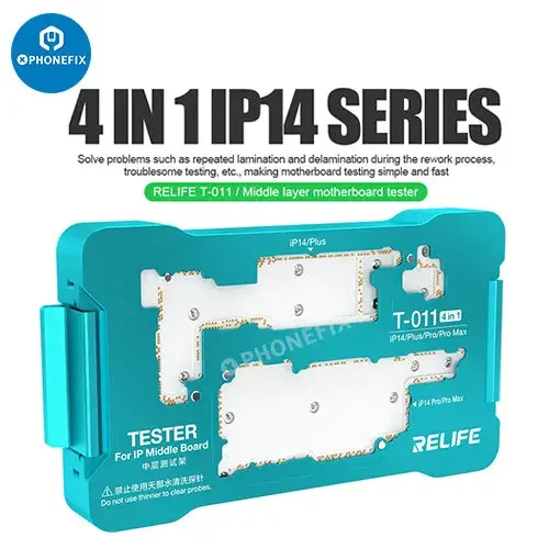 Testeur de carte mère 011 en 4 Relife T-1 pour iPhone 14