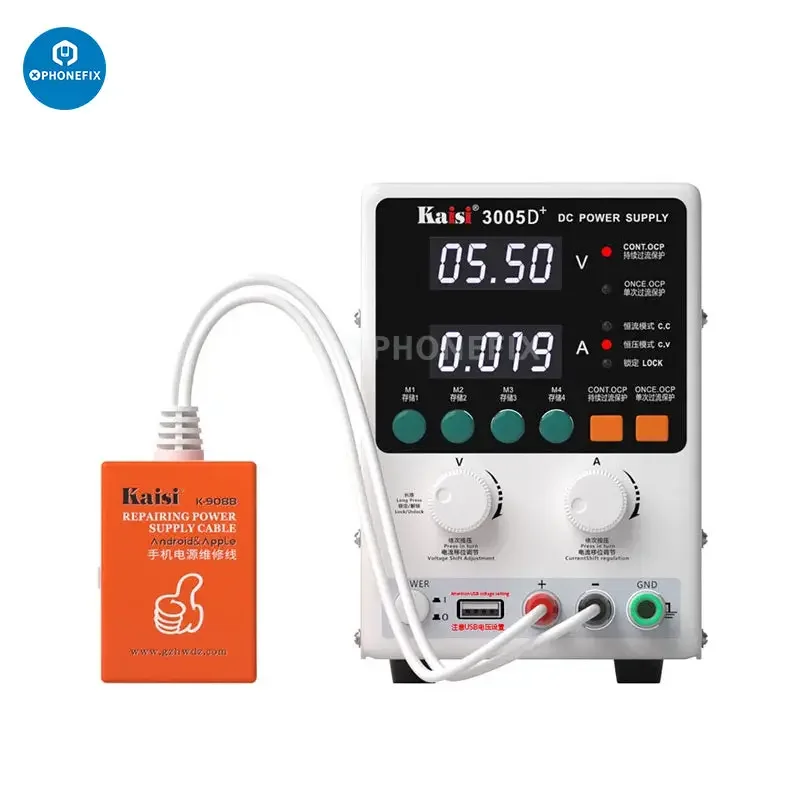 Alimentation CC numérique réglable CNC Kaisi 3005D+ 30 V 5 A