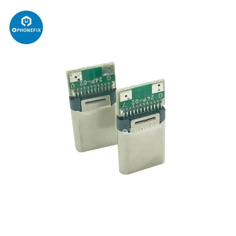 Prise de charge USB 3.0 type C mâle 9 broches PD QC