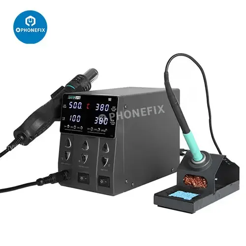 Station de soudage 212 en 760 Sugon 2 1 W avec pistolet à air chaud