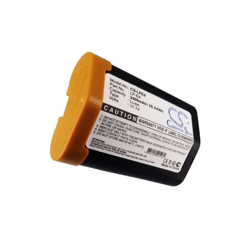 Batterie Canon LP-E4 compatible 11.1V 4000mAh Li-ion