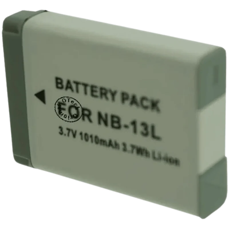 Batterie Canon NB-13L compatible 3.7V 1050mAh Li-ion