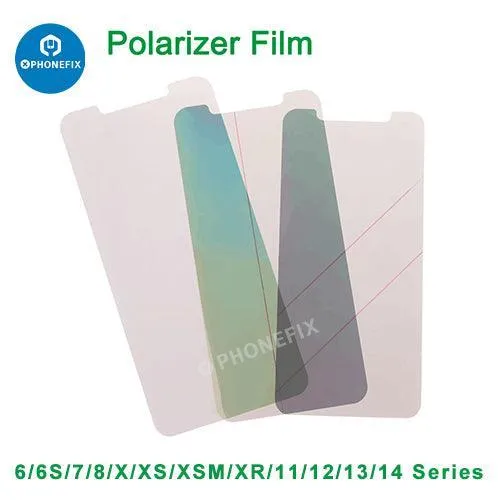 Film polarisant pour écran LCD pour iPhone 8-15