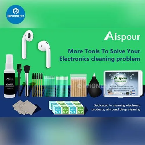 Kit de nettoyage multifonction pour téléphone portable, écouteurs, tablette, ordinateur portable
