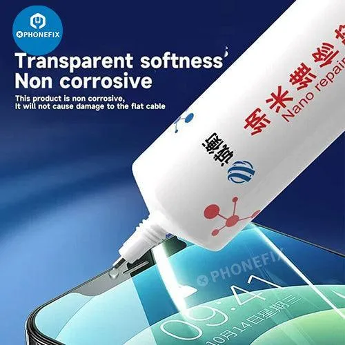 Colle nano rapide pour écran, outil de réparation pour coque arrière de téléphone