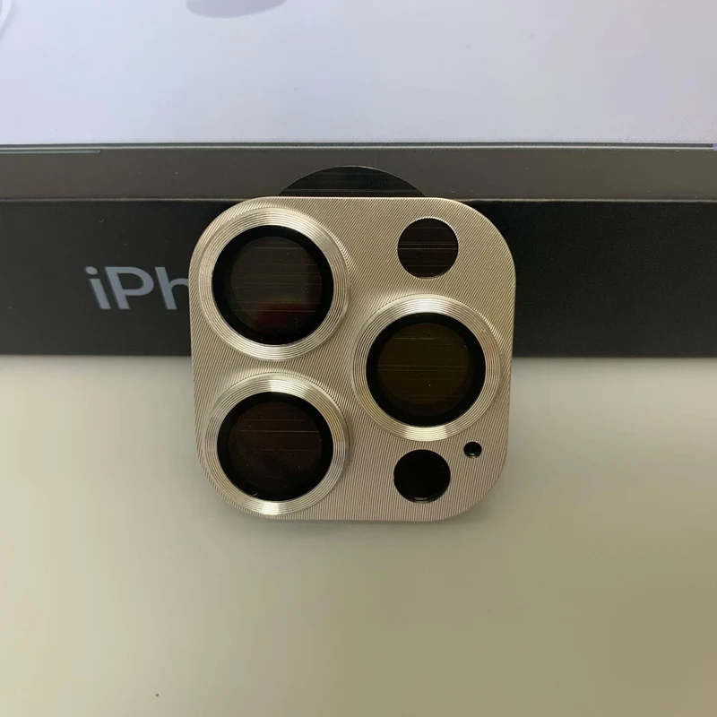 Protection d'objectif de caméra arrière en verre trempé pour iPhone 13-14 Pro Max