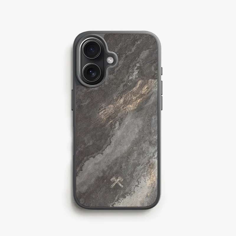 Étui iPhone 17 en pierre avec MagSafe