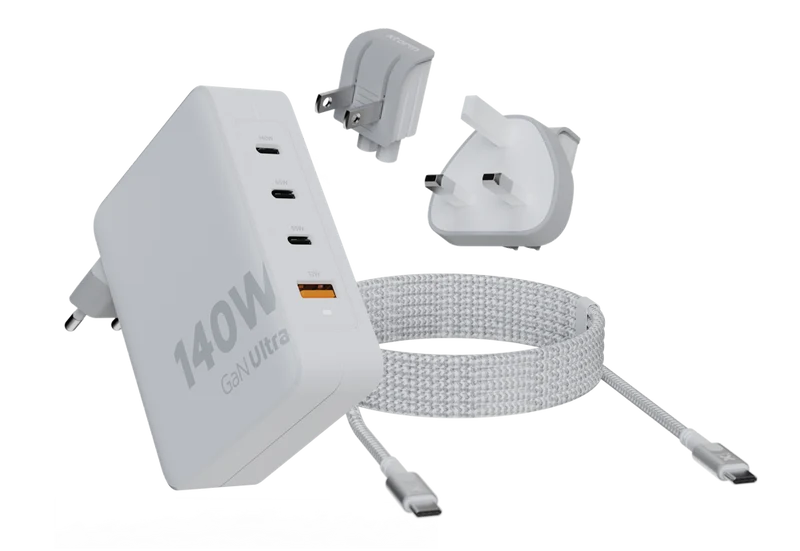 140W GaN-Ultra Travel Charger + USB-C PD Cable