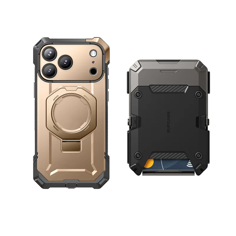 Bundle Sale - iPhone 17 Pro Max UB GRIP Series & MagFlip Wallet with Stand