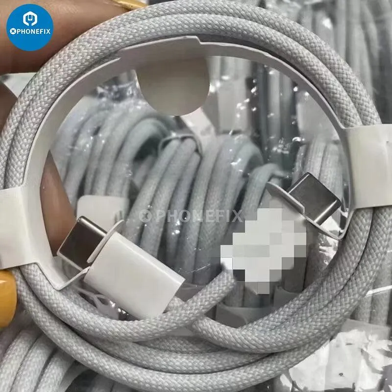 Câble de charge USB-C pour Apple Type C vers iPhone PD Câble de charge rapide