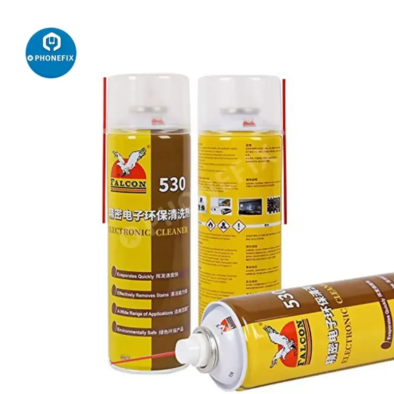 Spray nettoyant pour contacts respectueux de l'environnement Falcon Electronic Products
