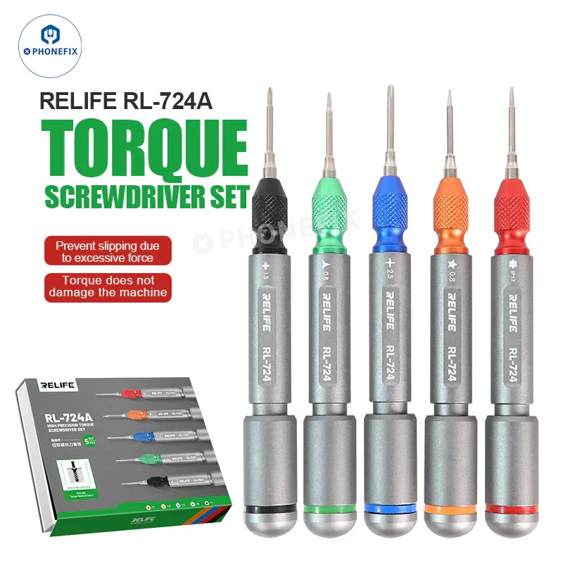 Tournevis dynamométrique haute précision RL-724, outil de démontage de téléphone
