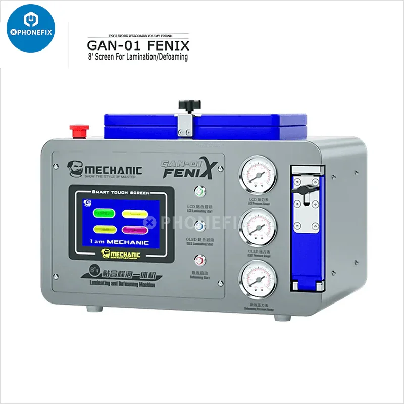 Machine intégrée de démoussage et de laminage GAN-01 FENIX