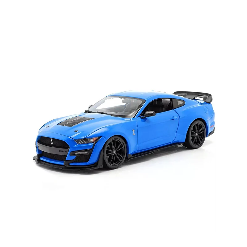 Maisto Licensed 1:18 Scale Ford Mustang Shelby GT-500 2020 Diecast Model Car Blue