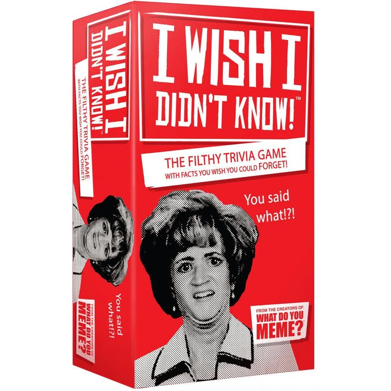 I Wish I Didnt Know