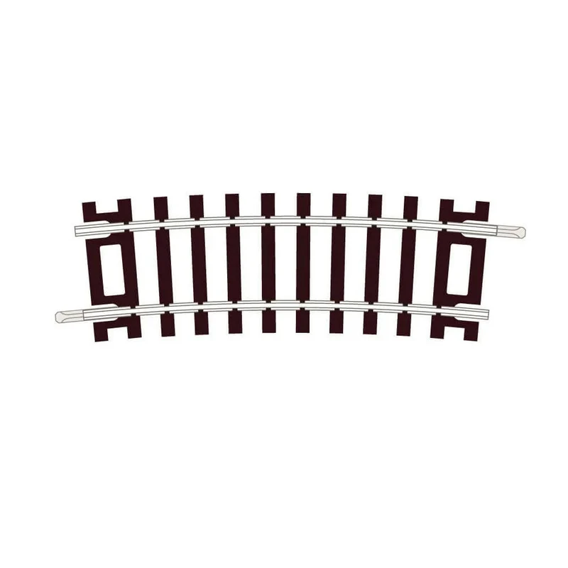 OO/HO 2 Radius Half Curve B36