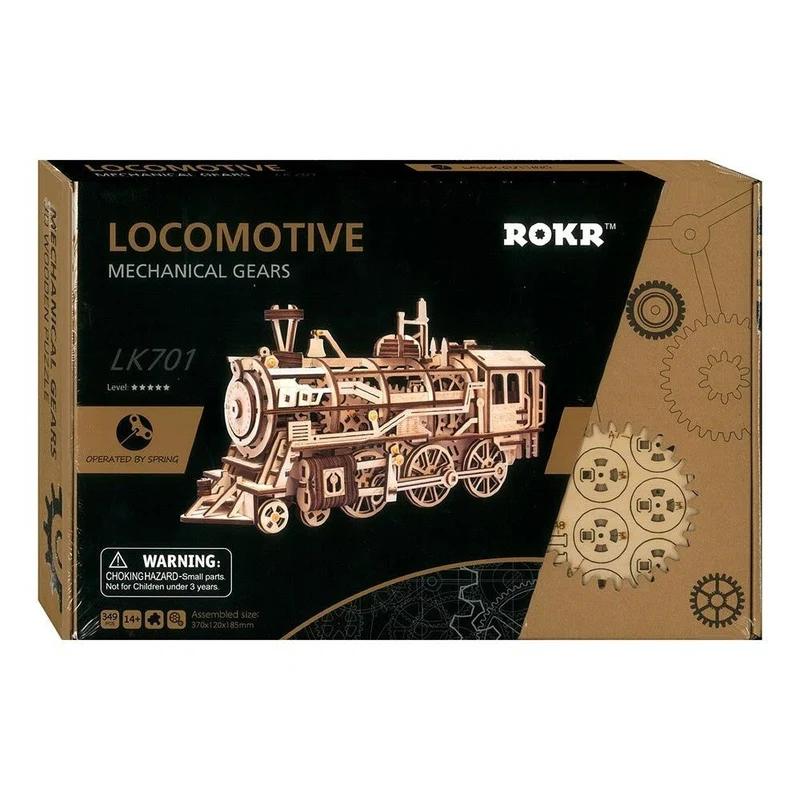 Mechanical Gears Locomotive