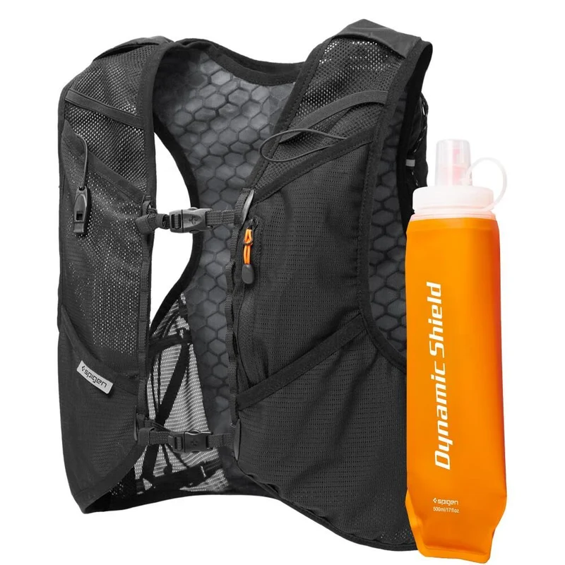 Spigen Dynamic Shield A721 Running Vest L-XL (Active Black (L-XL)