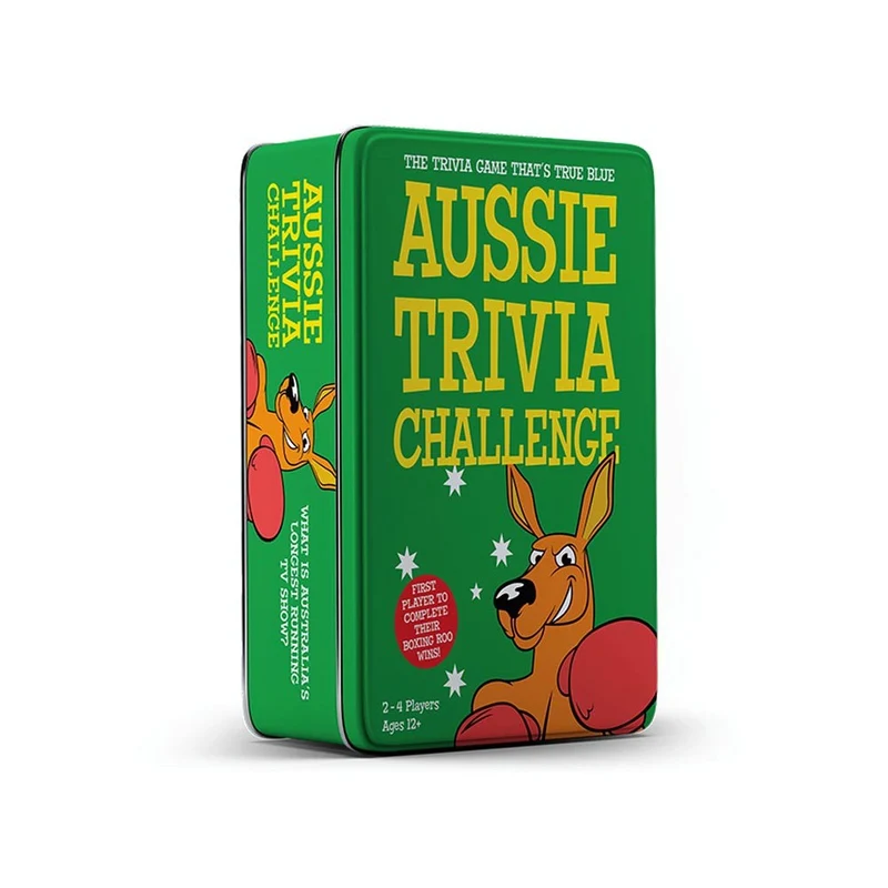 University Games Aussie Trivia Challenge Tin