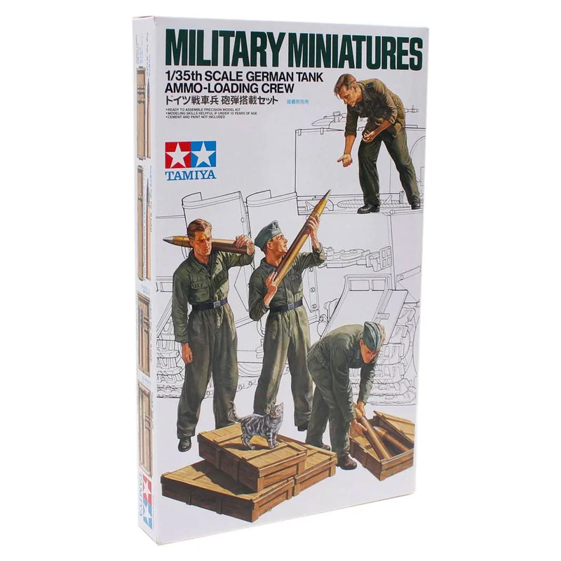 Tamiya 1/35 German Tank Ammo Loading Crew