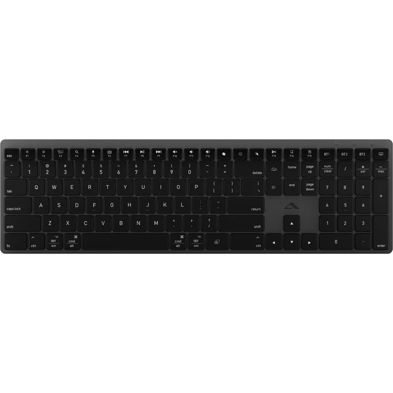 Alogic Hush USB-C Keyboard (Space Black)