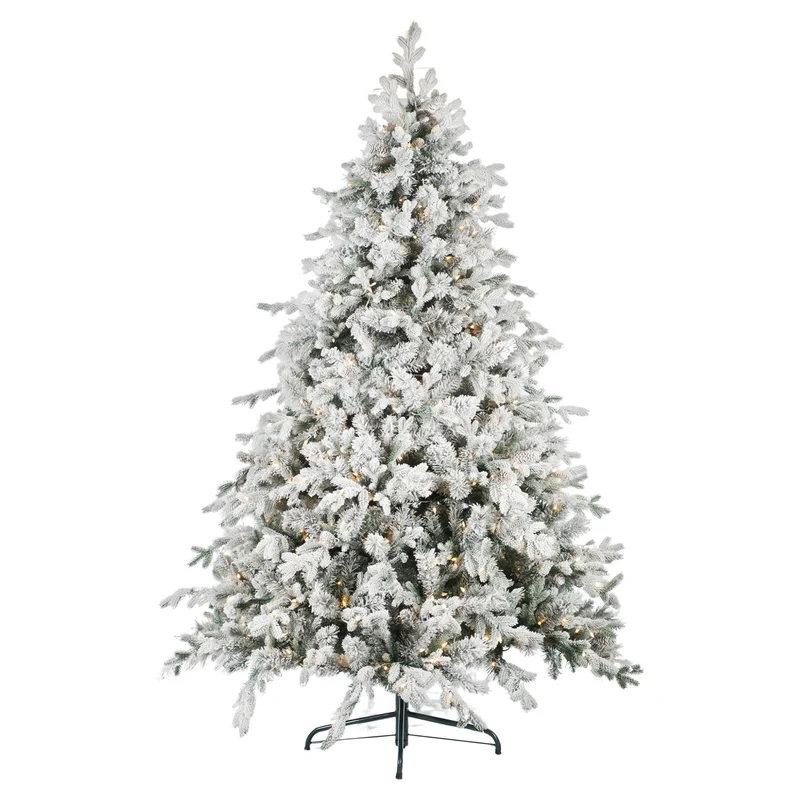 Christabelle 2.3m Snowy Dorchester Pre-Lit Christmas Tree with 1198 Tips