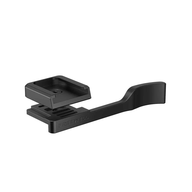Freewell Thumb Grip with Cold Shoe Mount for Ricoh GR IV (Black)