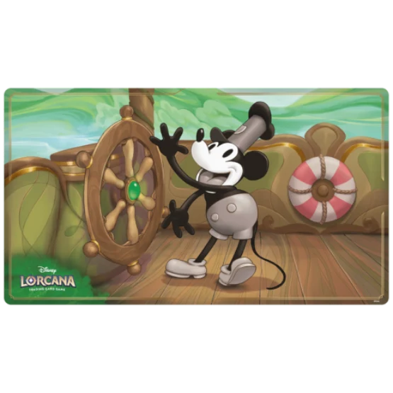 Ravensburger Disney Lorcana TCG The First Chapter Steamboat Mickey Playmat