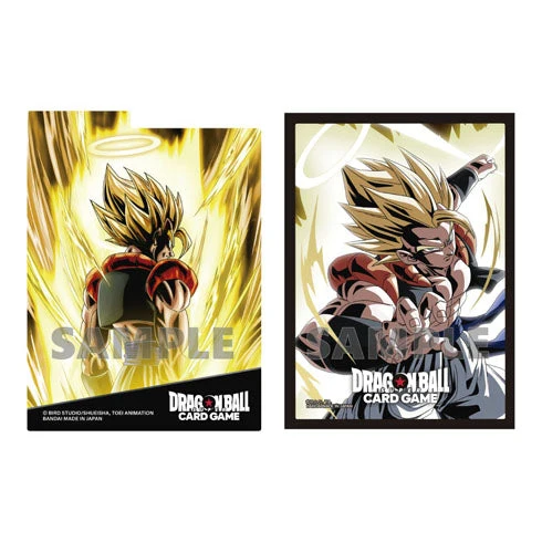 Bandai Dragon Ball Super Card Game Fusion World Official Card Case & Sleeves Set 3 Gogeta