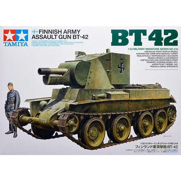 Tamiya 1/35 Finnish Army Assault Gun BT42