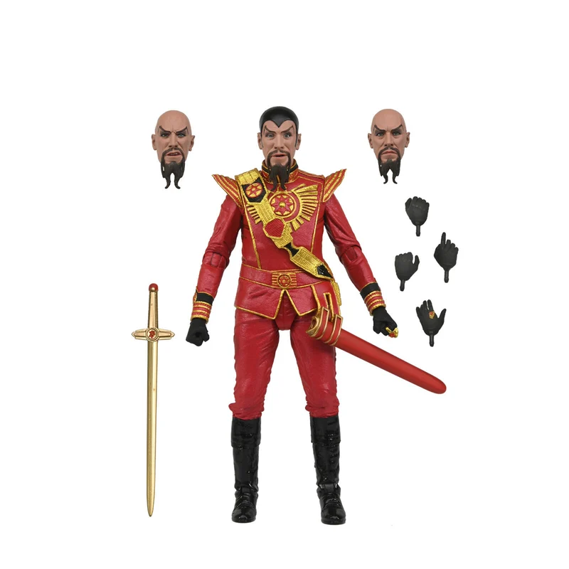 Neca Flash Gordon King 1980 Ultimate Ming 7'' Scale Action Figure Play Toy
