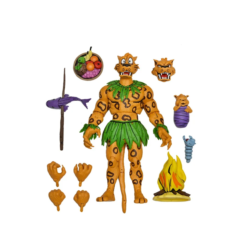 Neca TMNT Jagwar 7'' Scale Action Figure Playset Collectible Fun Play Toy 14+