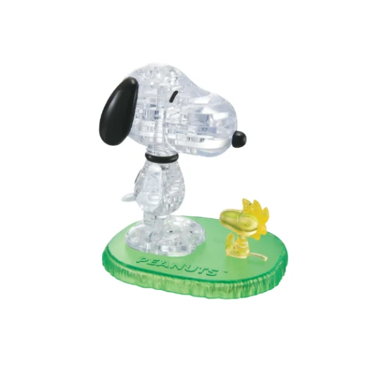 3D Snoopy & Woodstock Crystal Puzzle