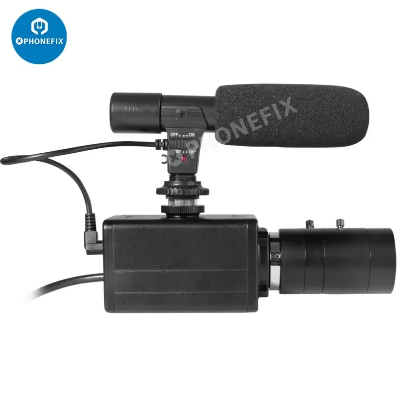 Webcam USB 5.0K 4 MP, zoom optique 10x, caméra HD avec microphone