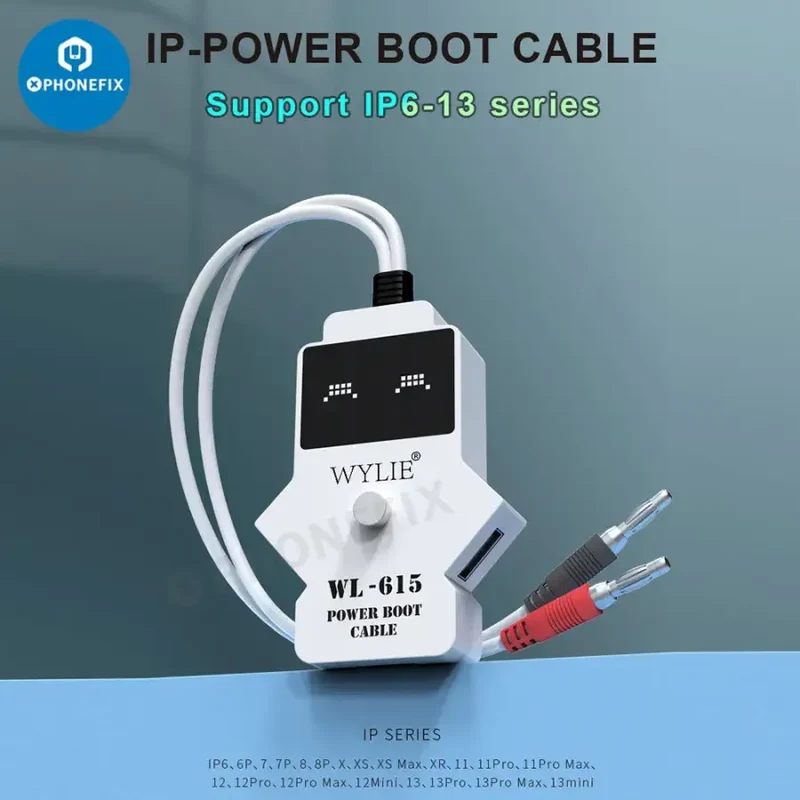 Câble d'alimentation WYLIE WL-615 pour iPhone 6-13 Pro Max