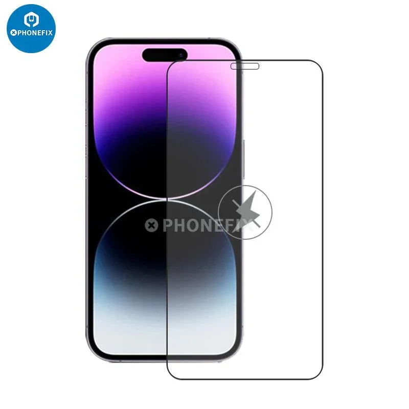 Film protecteur d'écran en verre trempé 3D HD pour iPhone X-15 Promax