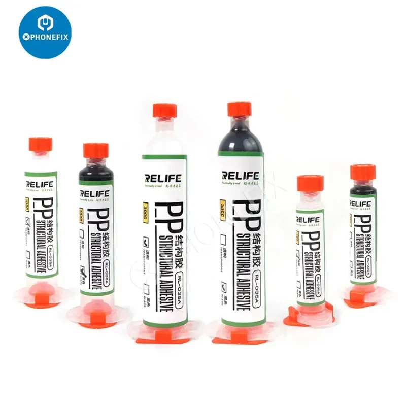Adhésif structurel PP RELIFE RL-035A 10 cc 30 cc