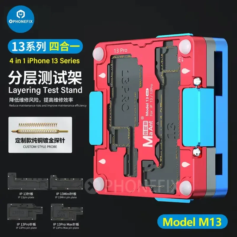 Dispositif de test multicouche de la carte mère MaAnt M13 pour iPhone 13 Pro Max