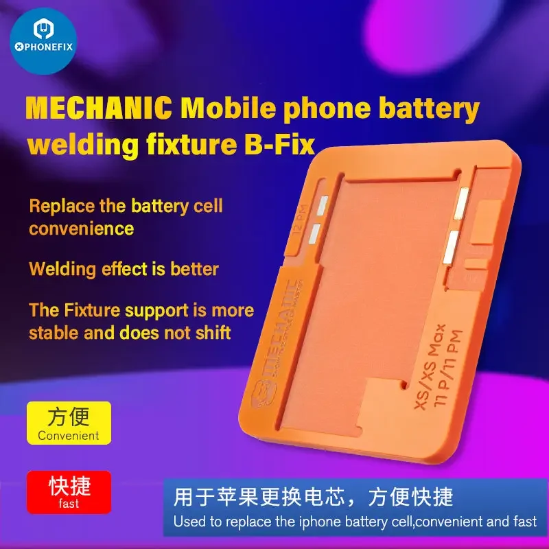Appareil de soudage de batterie Mechanic B-FIX pour iPhone X-12 Pro Max