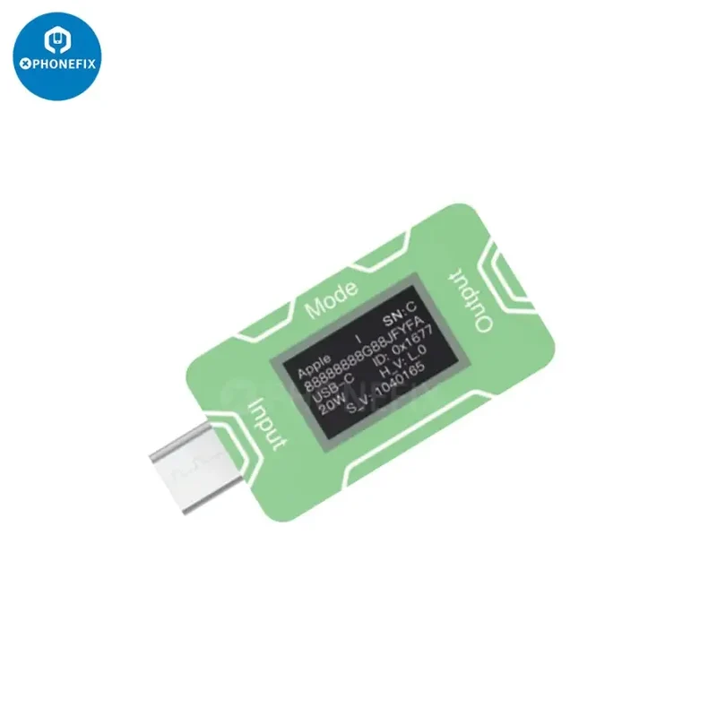 Détecteur de chargeur PD JCID CT02, adaptateur USB-C, testeur de tension et de courant