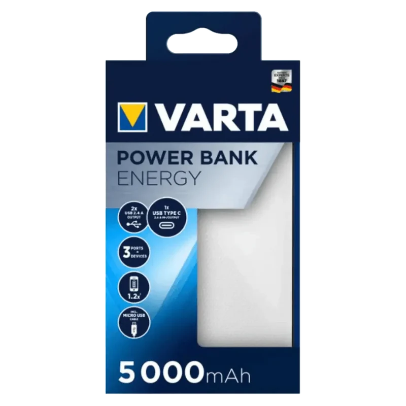 Batterie POWER BANK Varta 5000mAh