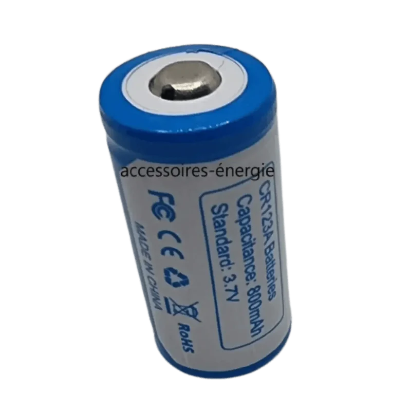Batterie CR123A Li-ion 3,7v Rechargeable